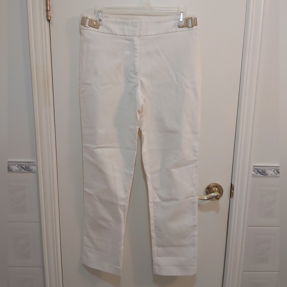 Calvin Klein White Pants Size 4